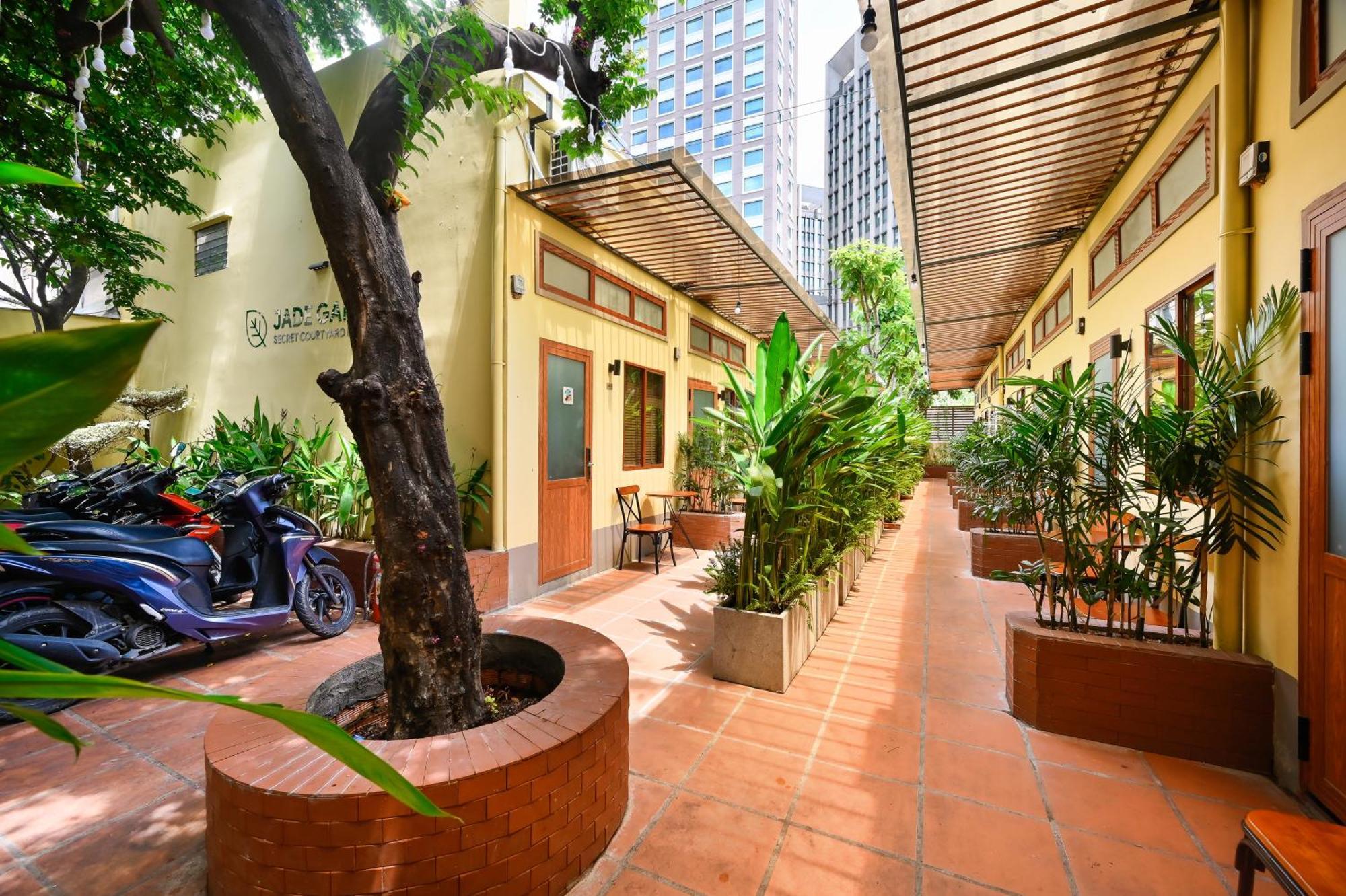 Hotel Jade Garden - Secret Courtyard In Saigon Ho Či Minovo Město Exteriér fotografie